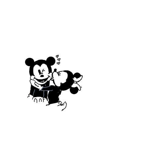 Topolino drawing by mely