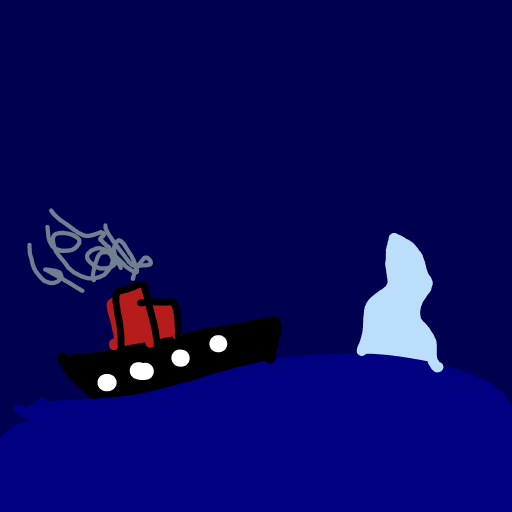 Titanic drawing by MoDarsot