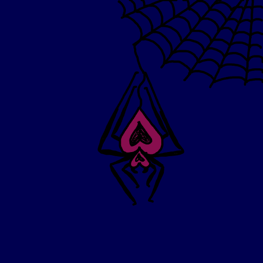 Spider drawing by magic-aqua-heart