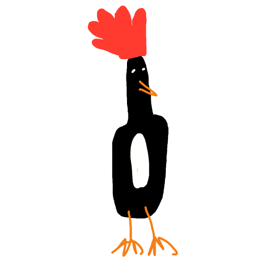 Chicken drawing by mint-neat-eye