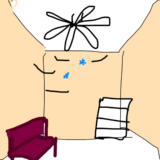 Ceiling Fan drawing by loddie