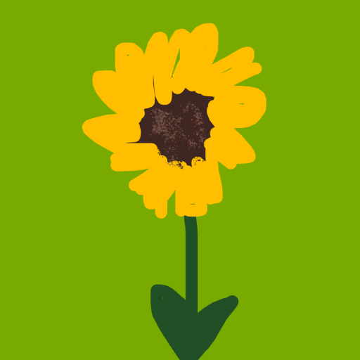 Sunflower drawing by countnicula