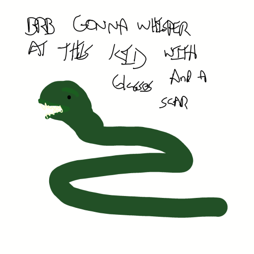 Basilisk drawing by Guardianoflives