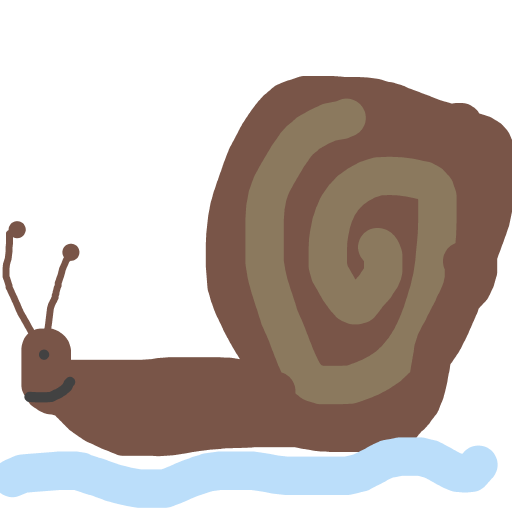Snail drawing by neesh