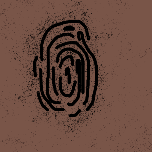 Fingerprint drawing by knoxy