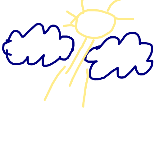 Weather drawing by ms lady