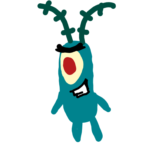 Plankton drawing by Juliezzz