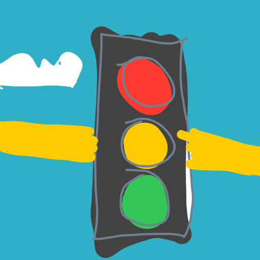 Stoplight drawing by Guardianoflives