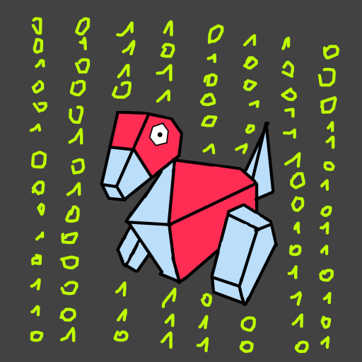 Porygon drawing by nicodarunia
