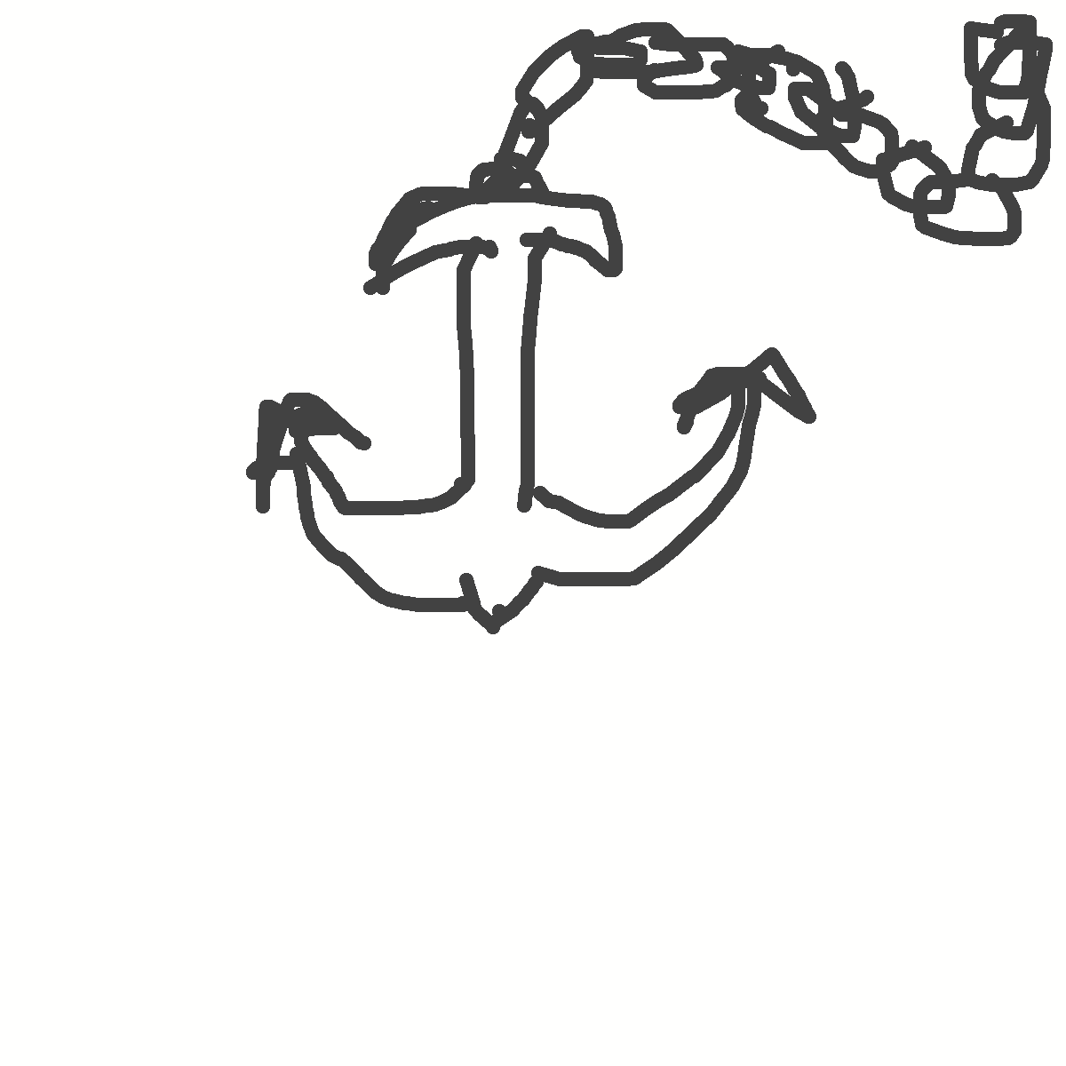 Anchor drawing by red-icy-frost