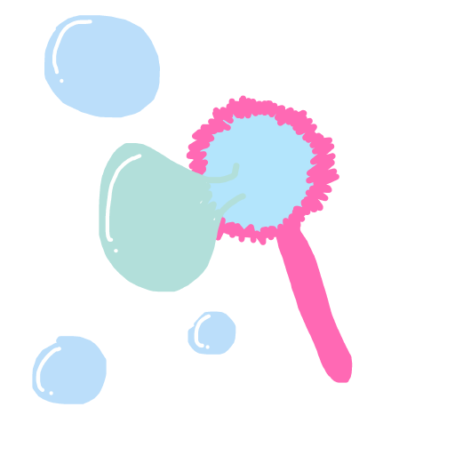 Bubbles drawing by spleenonlean