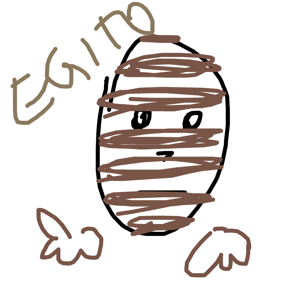 Mummy drawing by plus-wind-arrow
