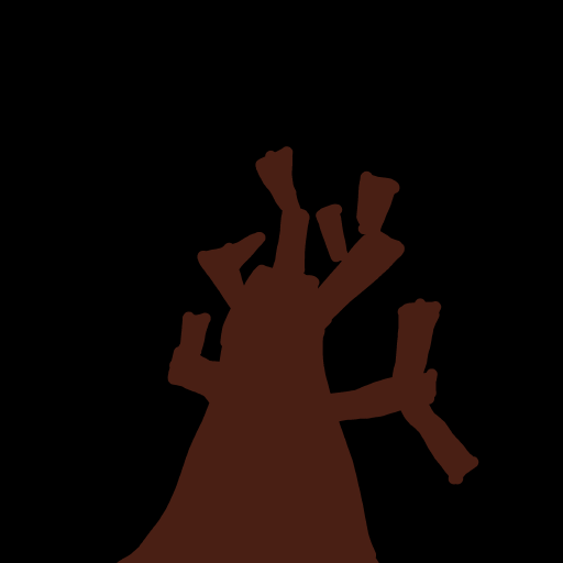 Spooky Tree drawing