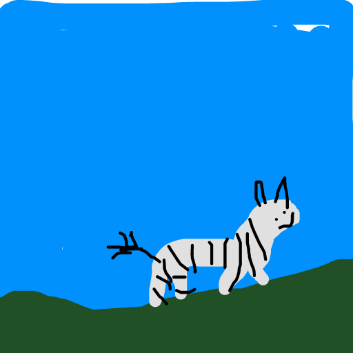 Zebra drawing by jimboni