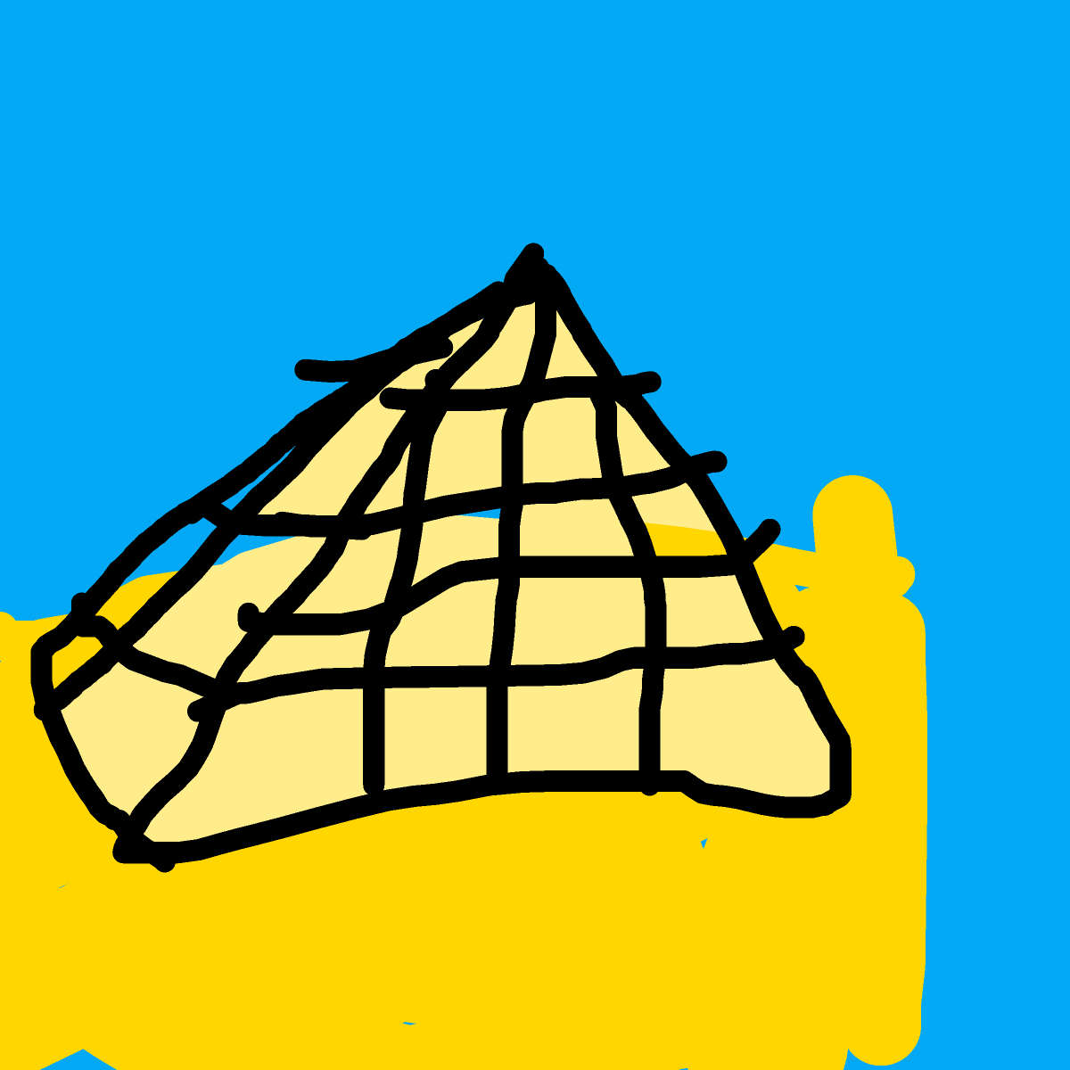 Pyramid drawing by troy