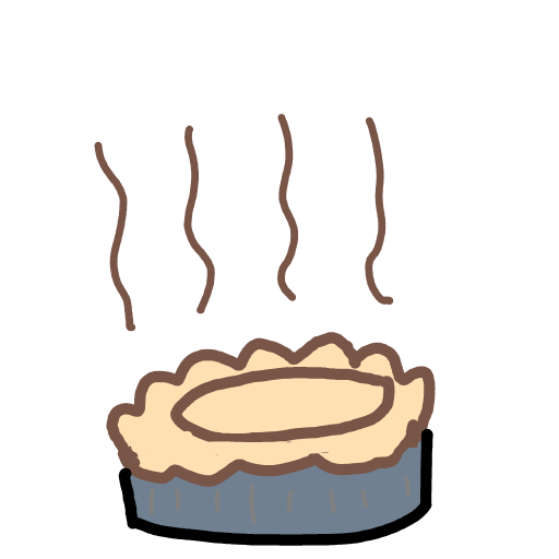Pie drawing by MoDarsot