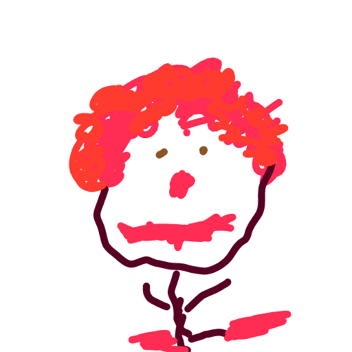 Clown drawing by soft-mint-carve