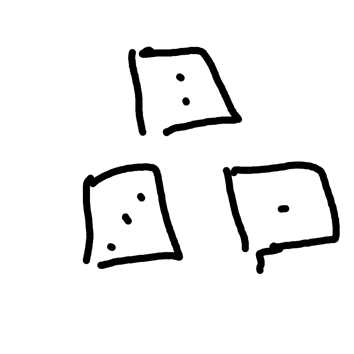 Dice drawing by jet-last-carve