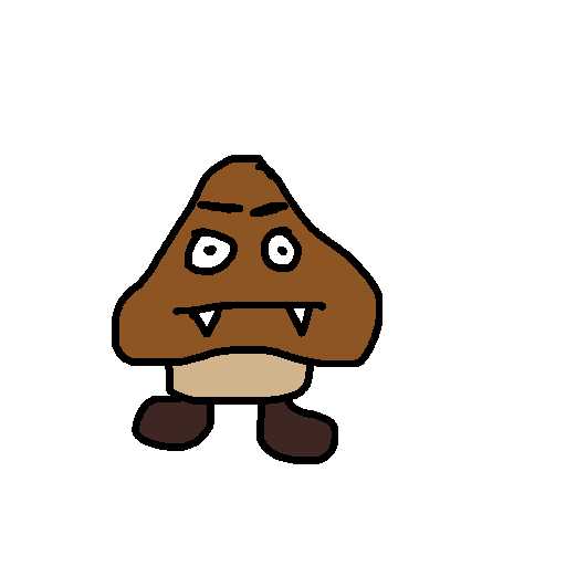 Goomba drawing by kyle