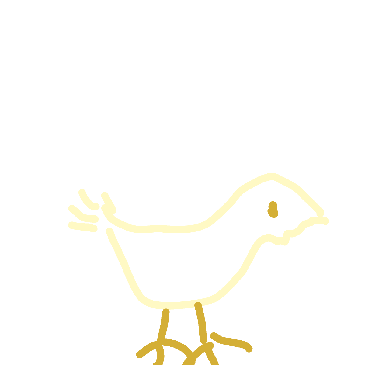 Chick drawing by mild-brass-boost