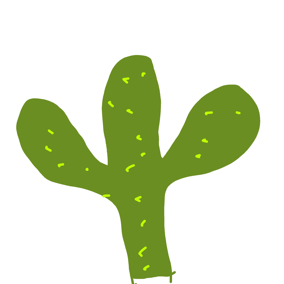 Cactus drawing by magic-vivid-guru