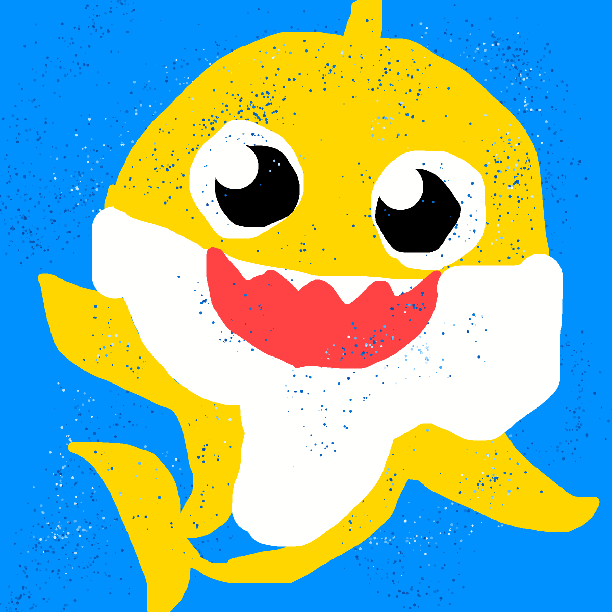 Baby Shark drawing by countnicula