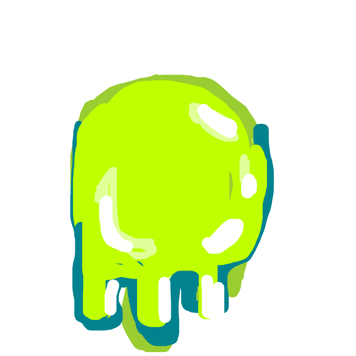 Slimey drawing by audiblysticky