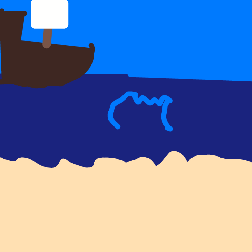 Beach drawing by Guardianoflives
