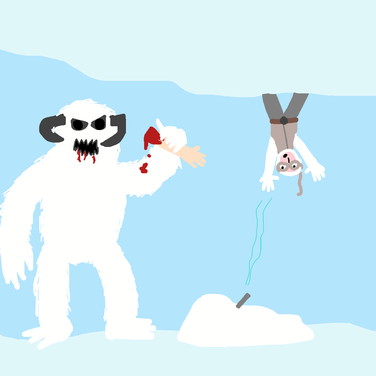 Wampa drawing by jashezilla