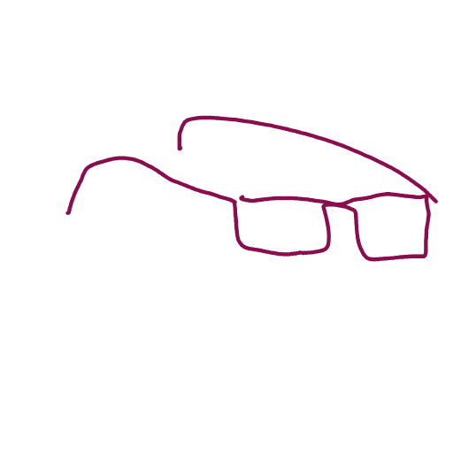 Glasses drawing by coal-mild-peace