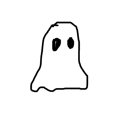 Ghost drawing by honey crisp