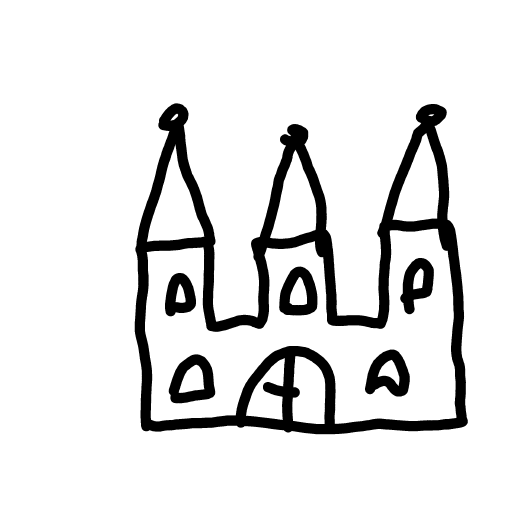 Castle drawing by noble-swift-face