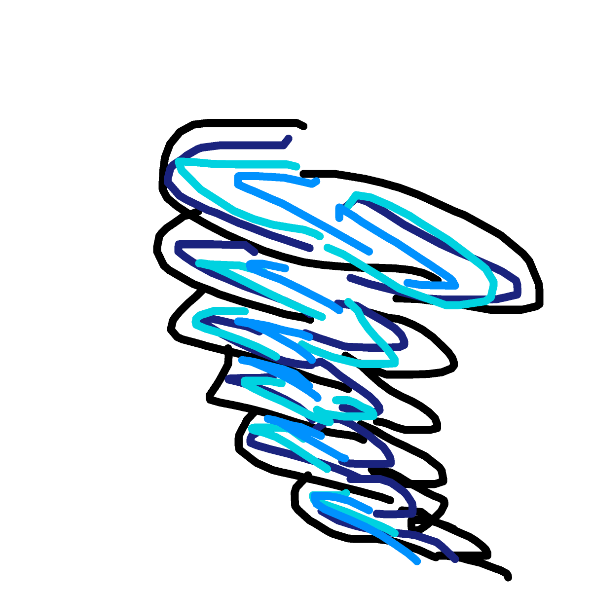 Tornado drawing by pikapikachuu