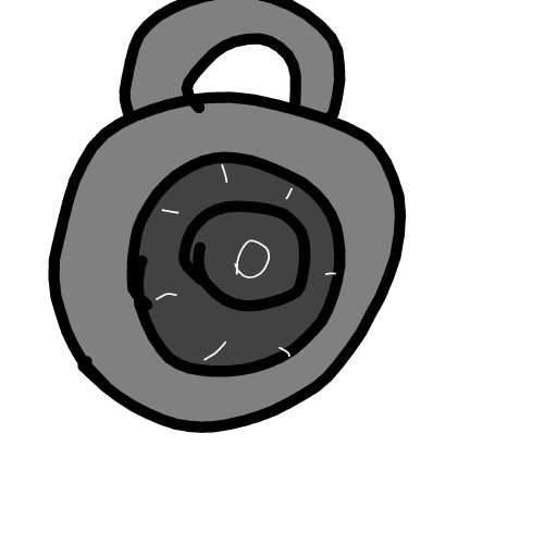 Lock drawing by Juliezzz