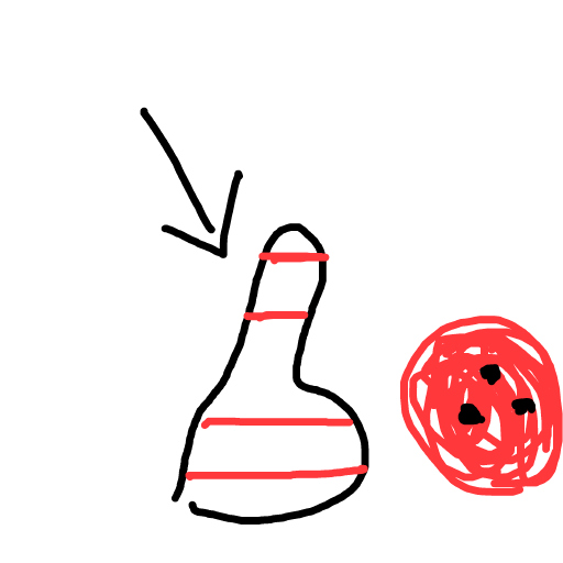 Bowling Pin drawing by ink-just-wizard
