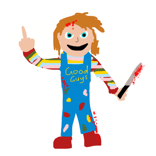 Chucky drawing by jashezilla