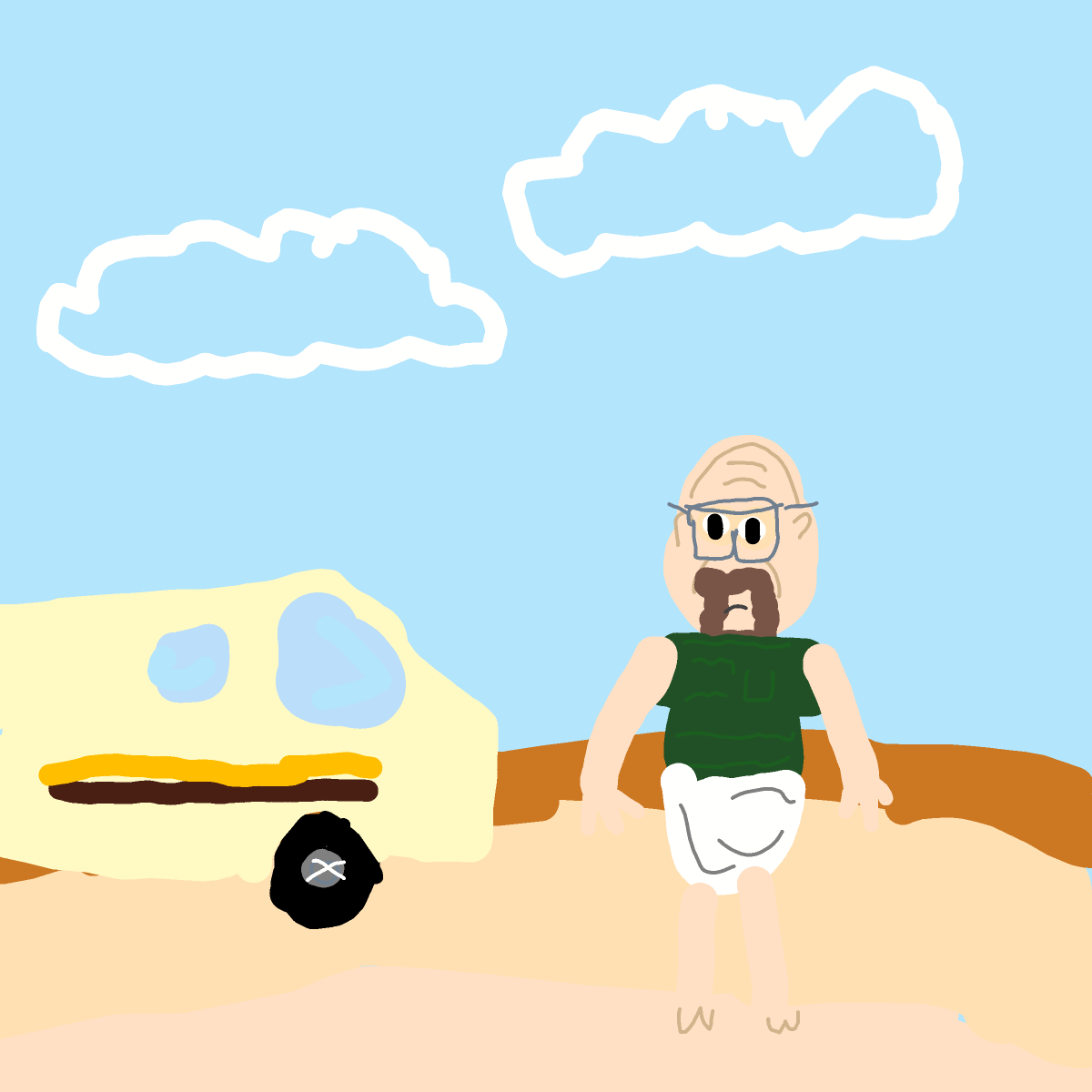 Breaking Bad drawing by Fih