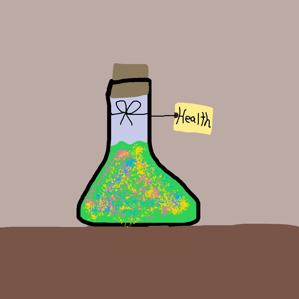 Potion drawing by pancakes palette