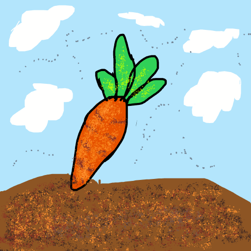 Carrot drawing by justin