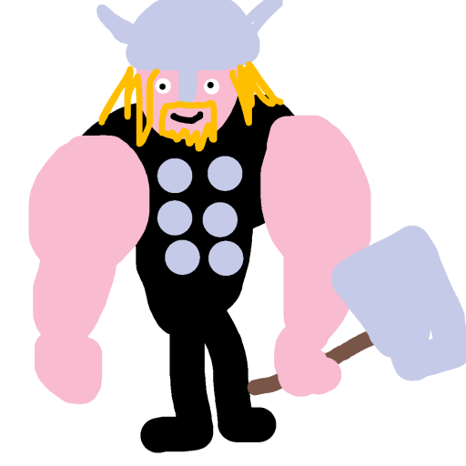 Thor drawing by knoxy