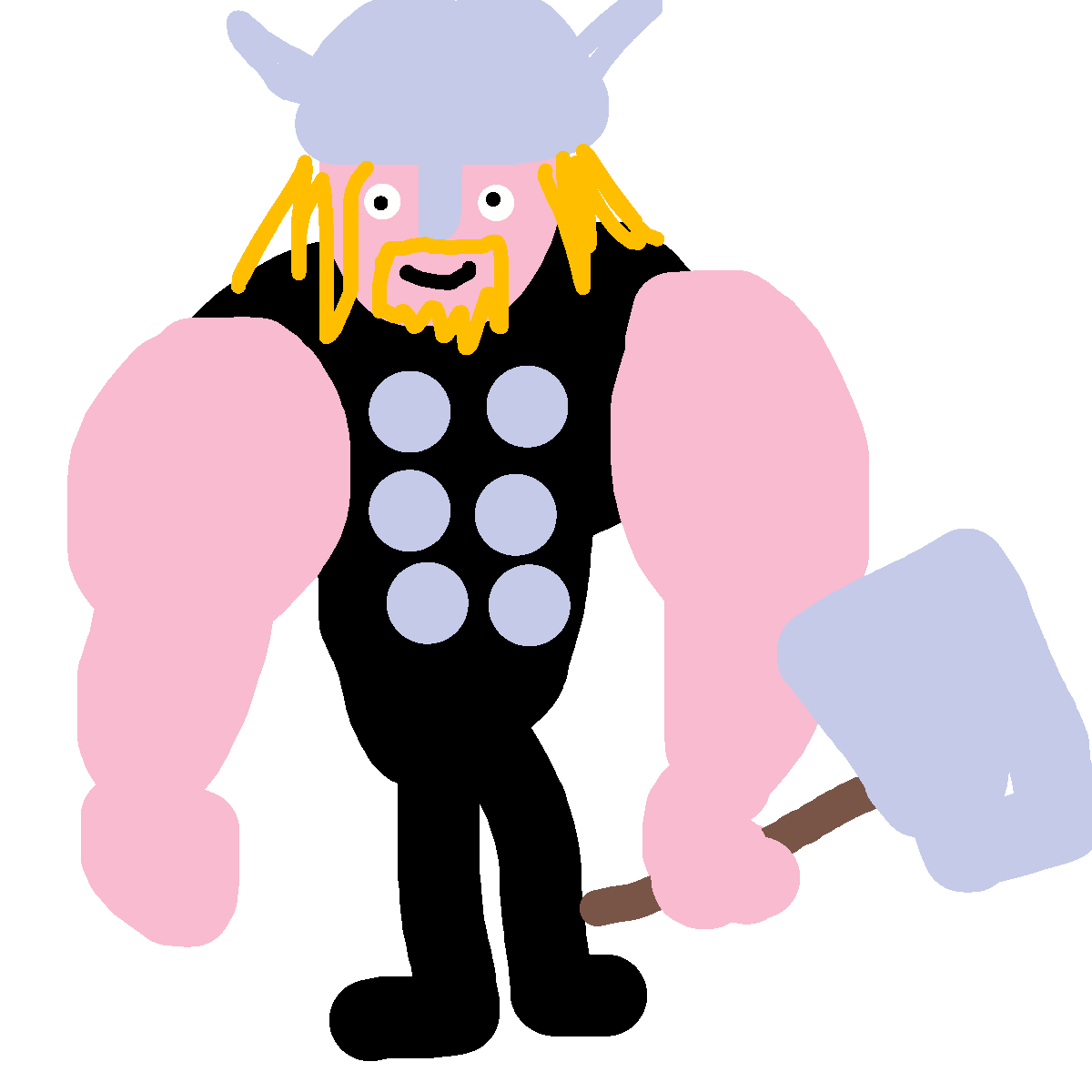 Thor drawing by knoxy