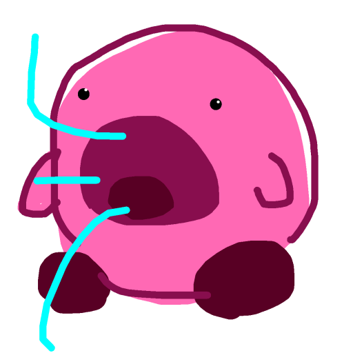 Kirby drawing by hen