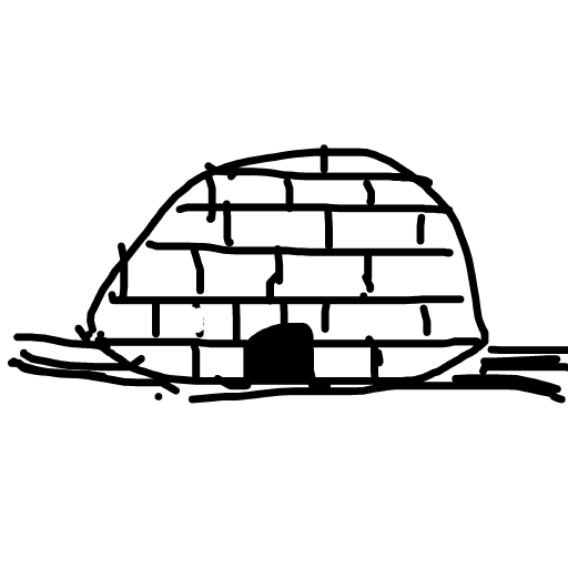 Igloo drawing by delta-hyper-spire