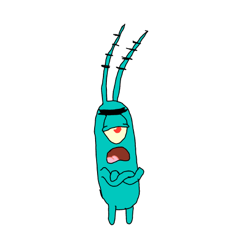 Plankton drawing by Guardianoflives