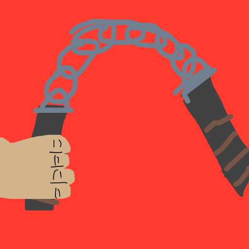 Nunchucks drawing by last-graph-force