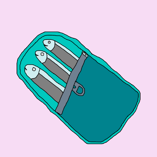 Sardine drawing by krissywissy
