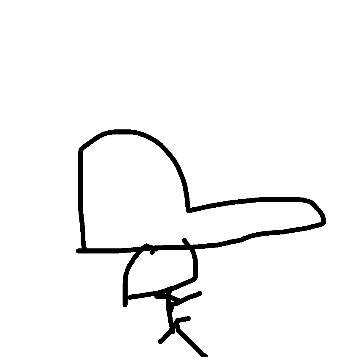 Cap drawing by kkcaydenk