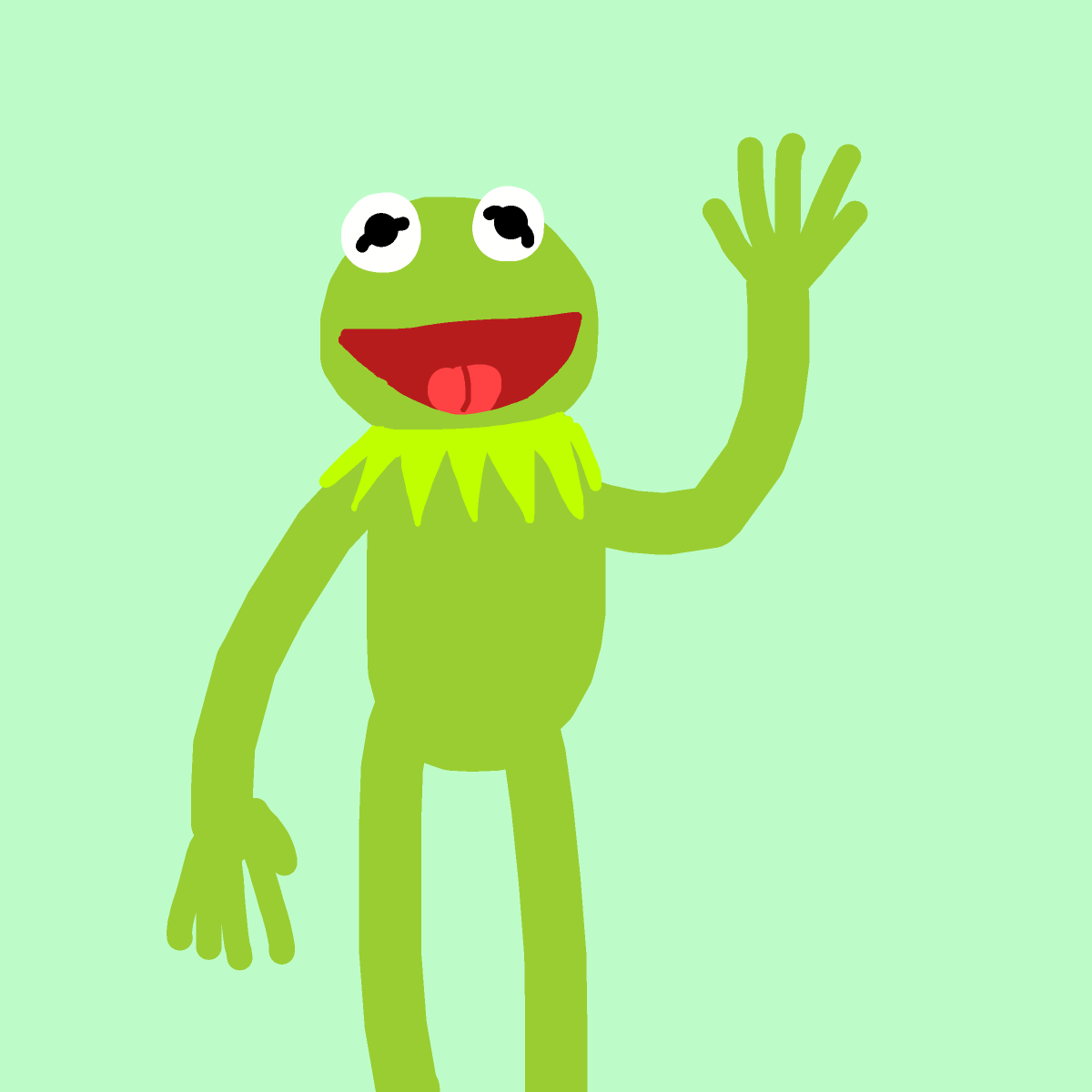 Kermit the Frog drawing by jashezilla
