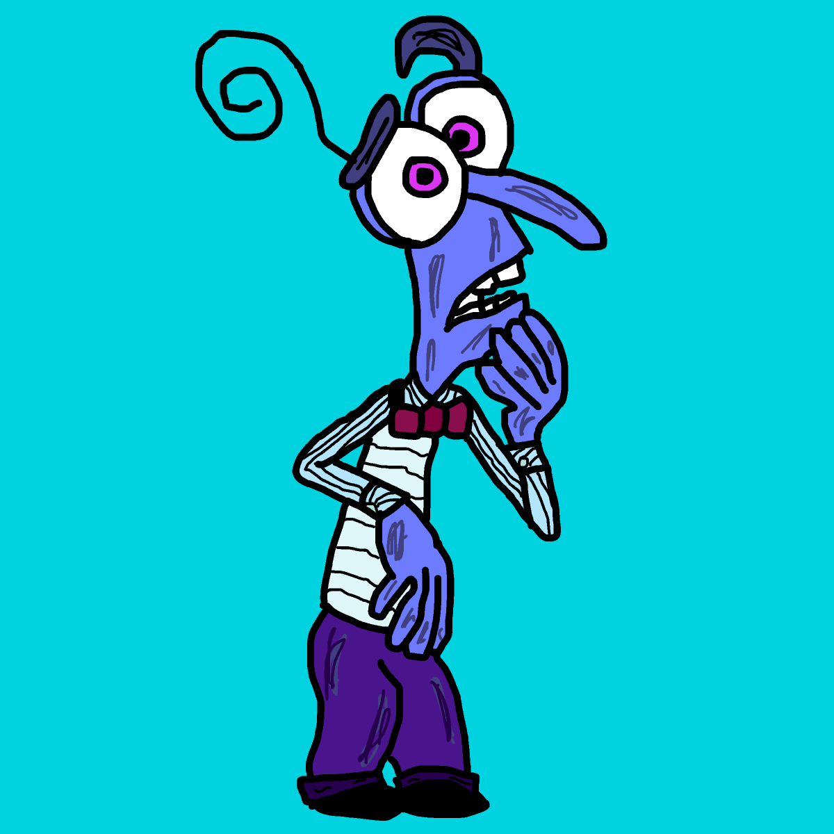 Fear drawing by monthra
