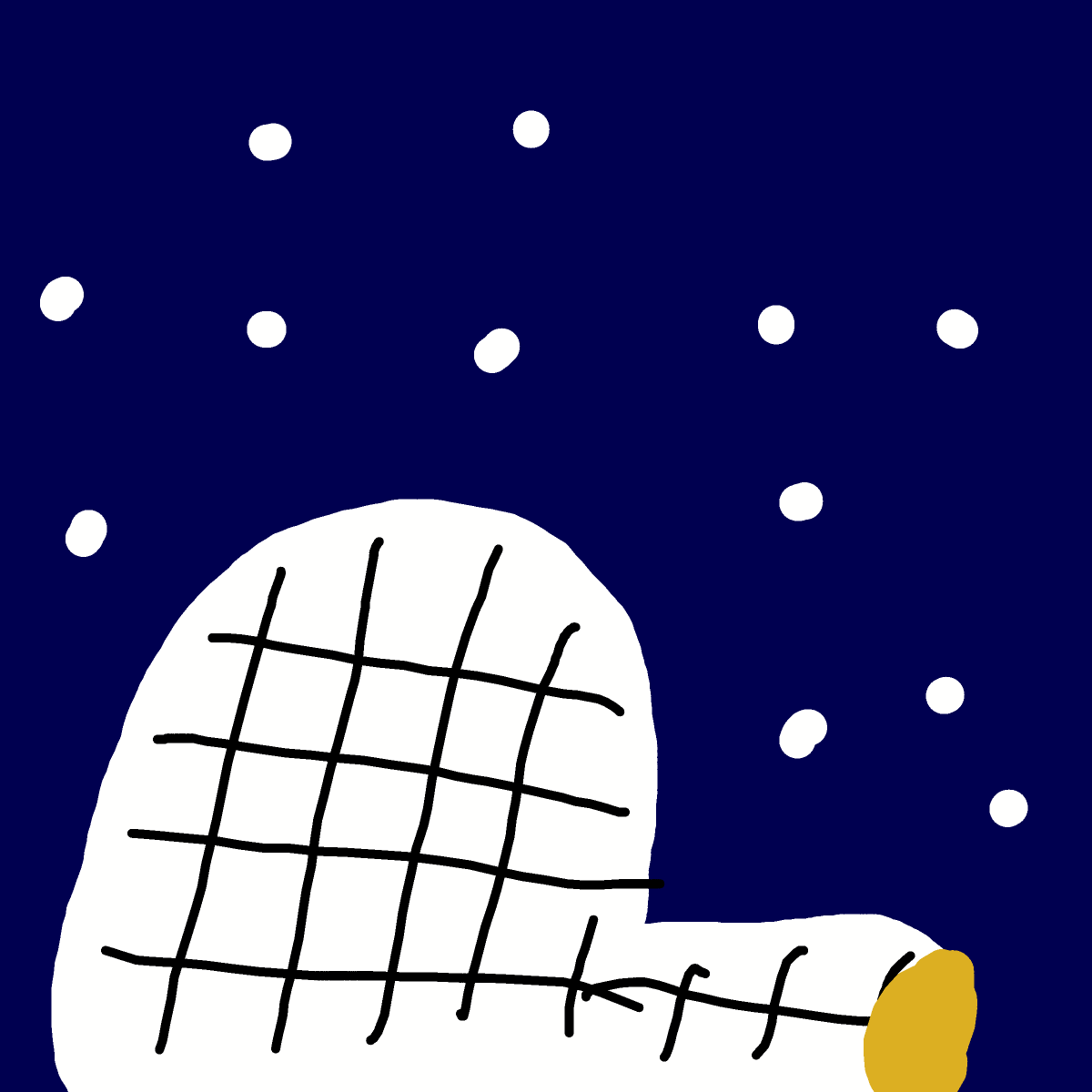 Igloo drawing by base-just-king